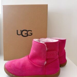 UGG Bright Pink Kids Classic Short Boot